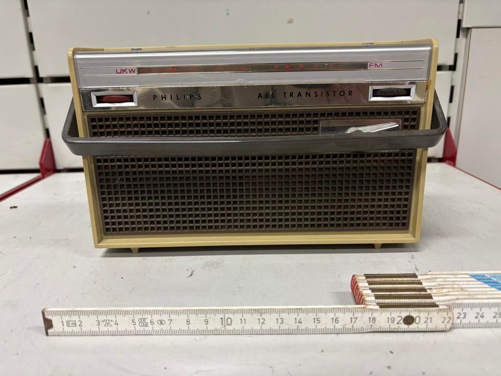 Philips L4X51T Vintage-radio - jaren 60 -Chique retro-design, Ophalen of Verzenden, Gebruikt, Radio