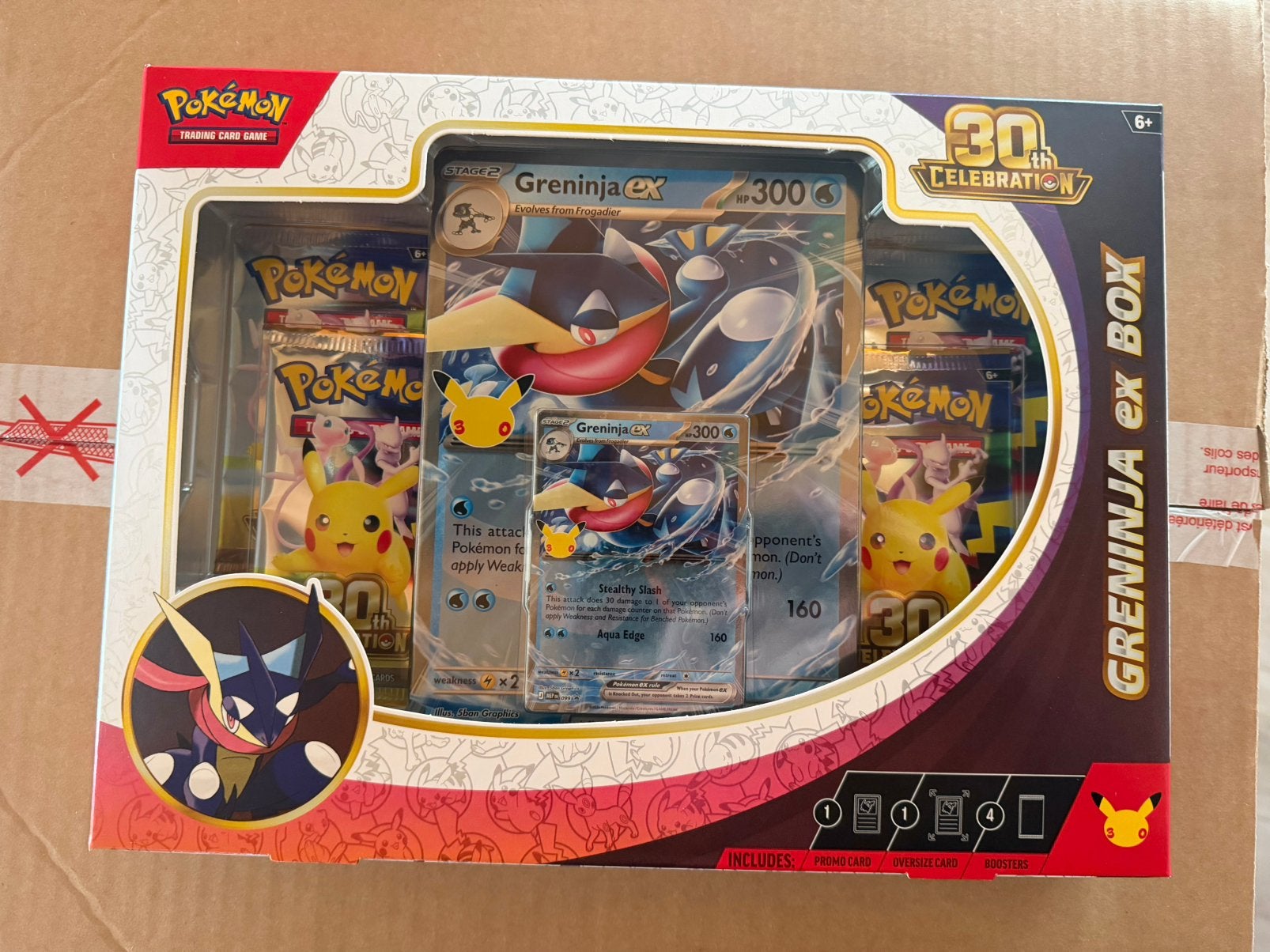 Célébration des 30 ans de Pokémon, Enlèvement, Neuf, Booster box