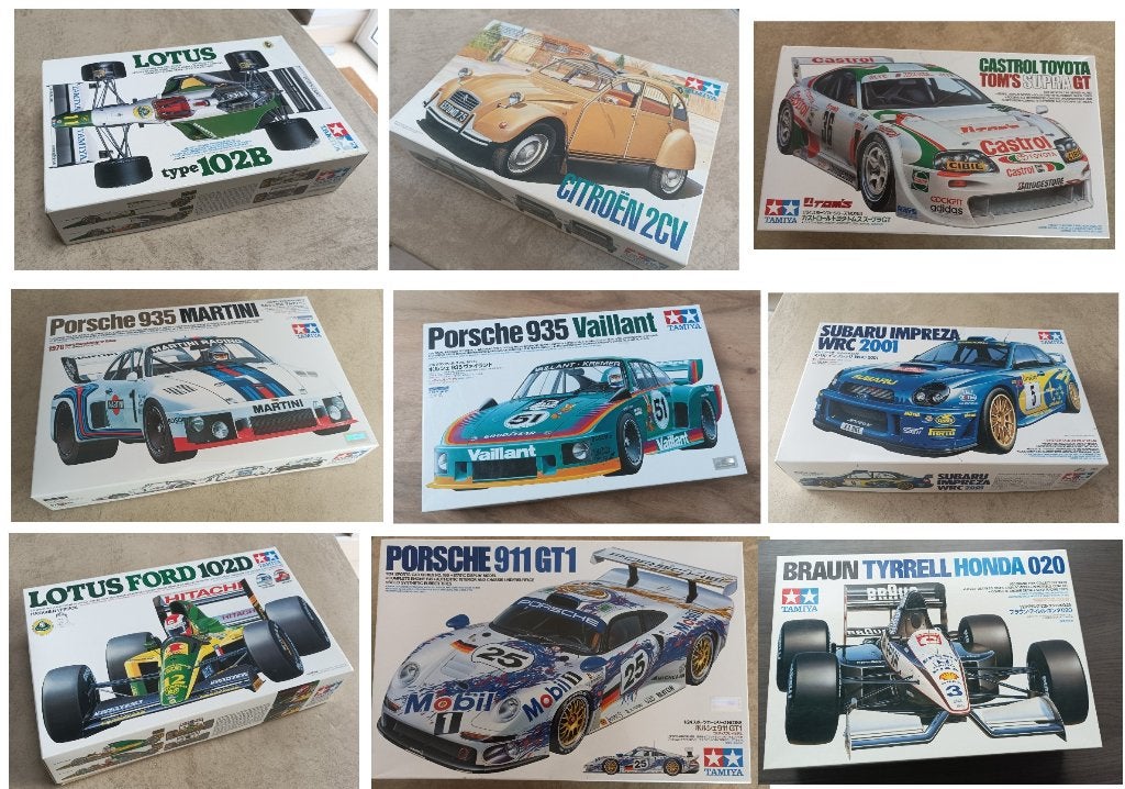 Plusieurs maquettes à monter Tamiya neuves, Hobby & Loisirs créatifs, Modélisme | Voitures & Véhicules, Neuf, Enlèvement ou Envoi