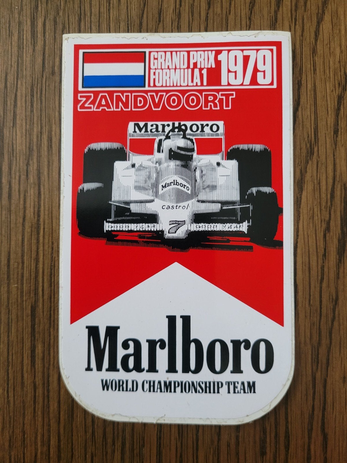 Autocollant ancien Marlboro Zandvoort 1979
récupérer ou expé, Collections, Enlèvement ou Envoi