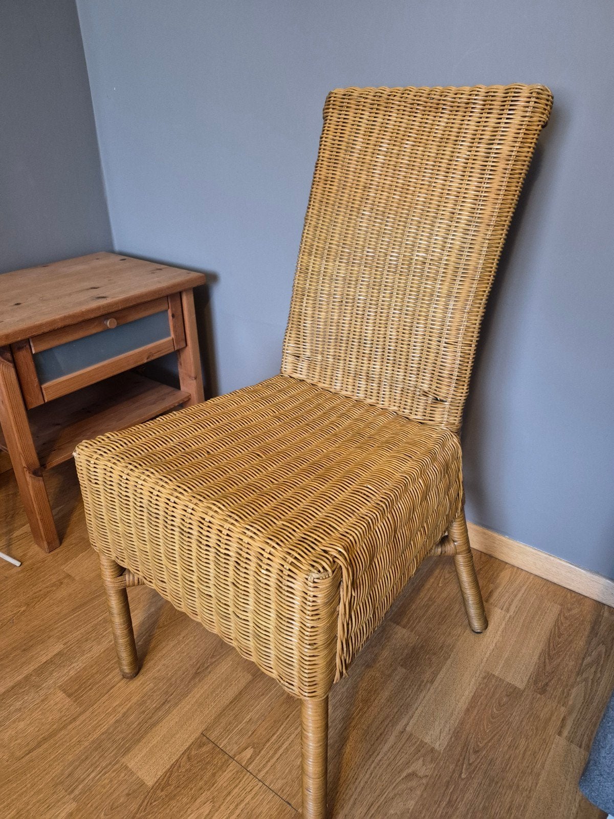 Set van 6 stoelen, Ophalen, Gebruikt, Bruin, Riet of Rotan