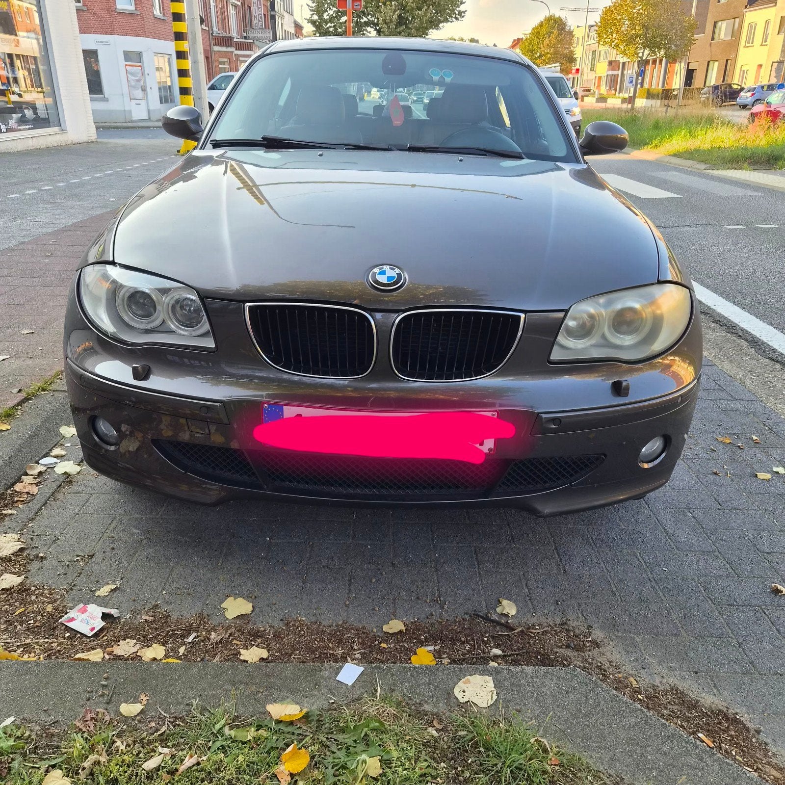 bmw 1 serie, Auto's, Automaat, Euro 5, Beige, Bruin