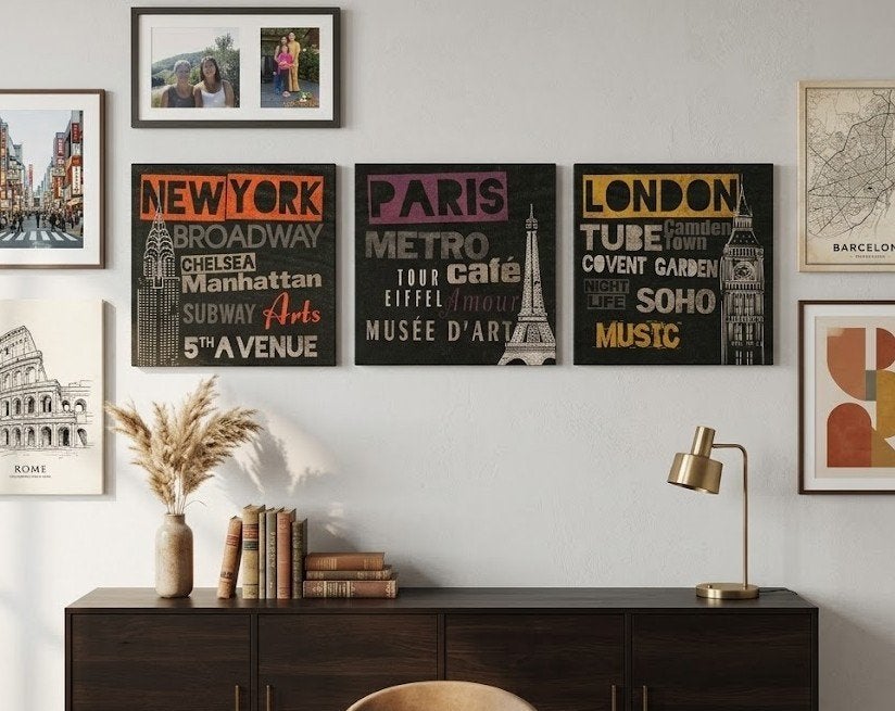 Toiles Paris New-York London, Enlèvement ou Envoi, Comme neuf