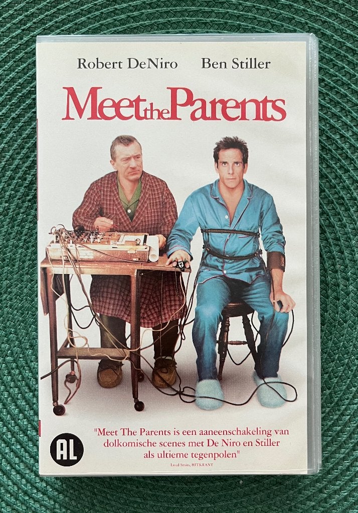 VHS film Meet The Parents, Ophalen, Alle leeftijden, Zo goed als nieuw, Komedie