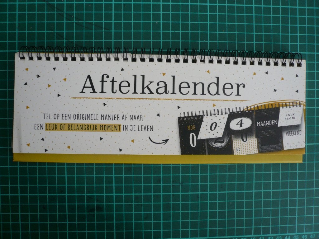 Aftelkalender, Ophalen, Zo goed als nieuw