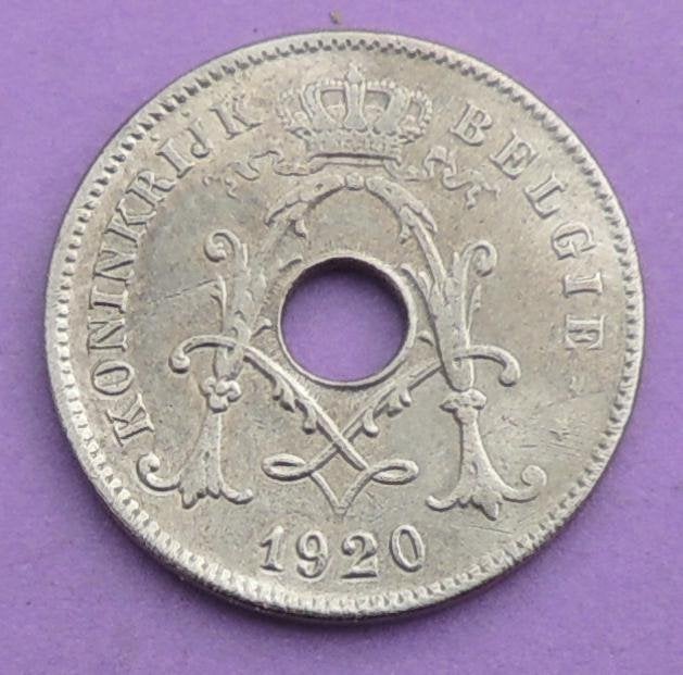 1920 10 centimen NL, Verzenden, Metaal, Losse munt