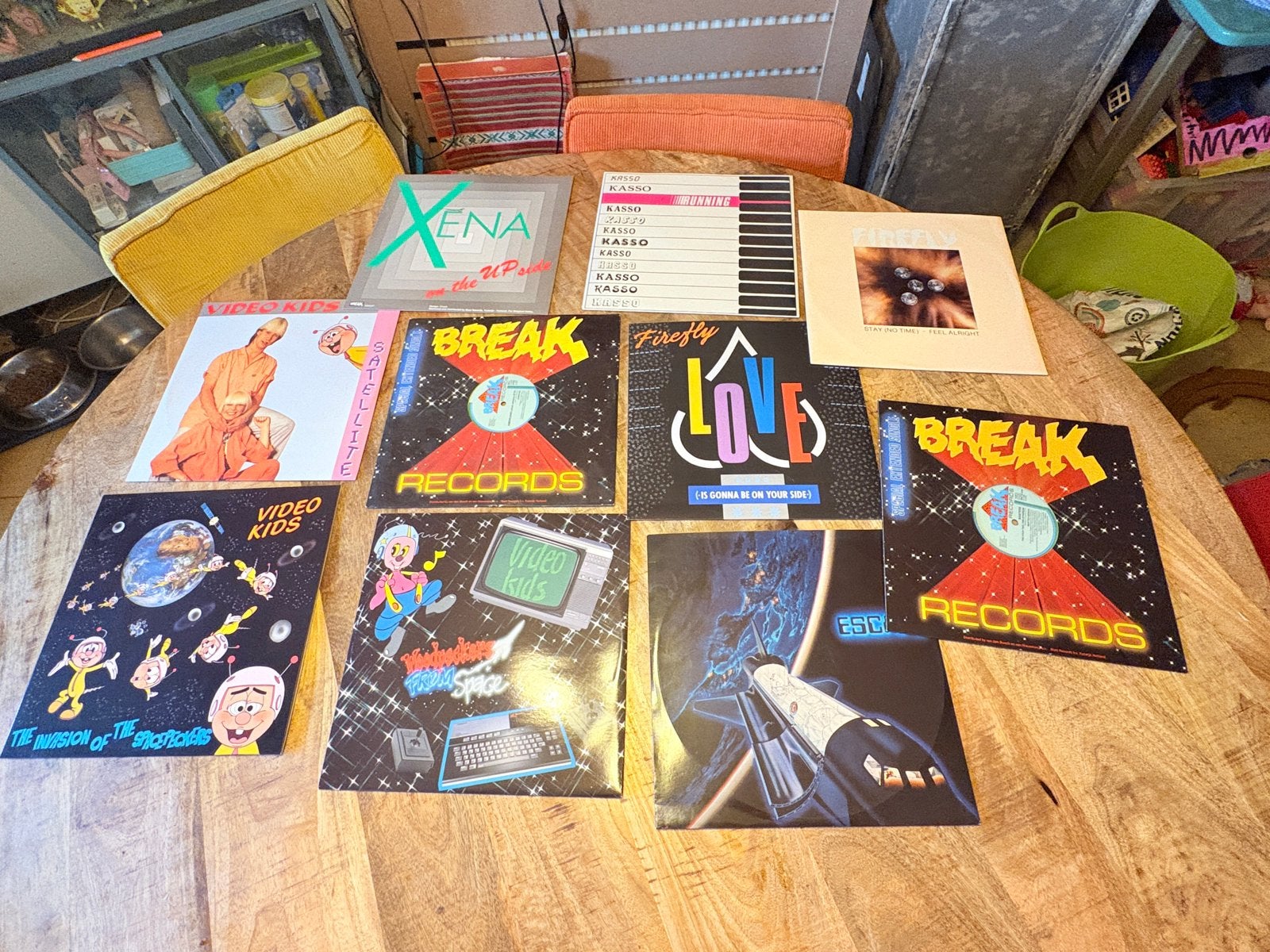 10x 80’s Italo Disco & Hi-NRG 12” Vinyl Collectie, Enlèvement, Comme neuf, Dance