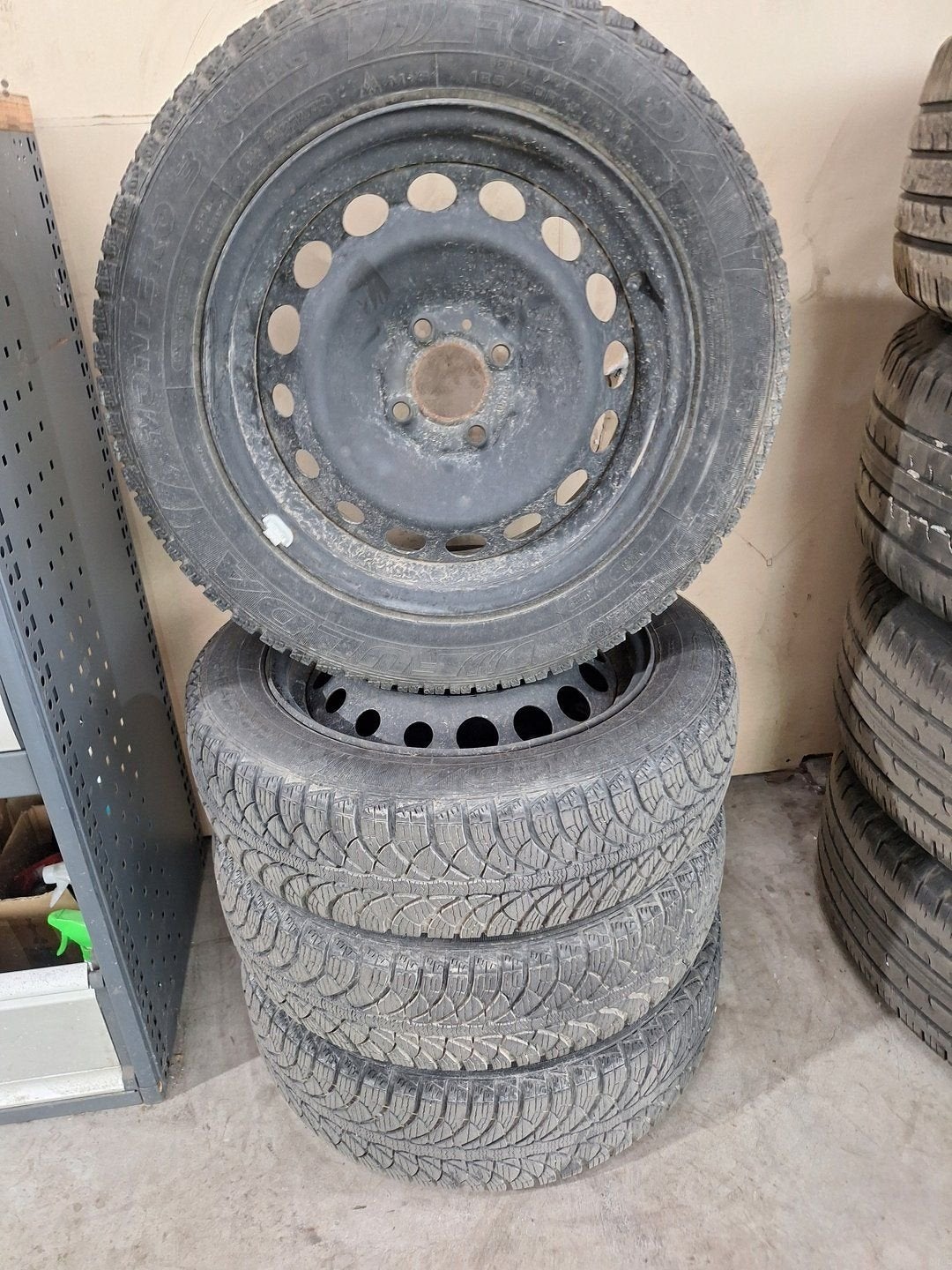 Renault Twingo Winterset 15 Inch Staal, Ophalen, Gebruikt, 15 inch, -