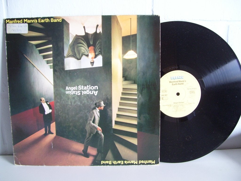 Earth Band Angel Station van Manfred Mann, LP, Progressive Rock, Originele persing, Ophalen of Verzenden