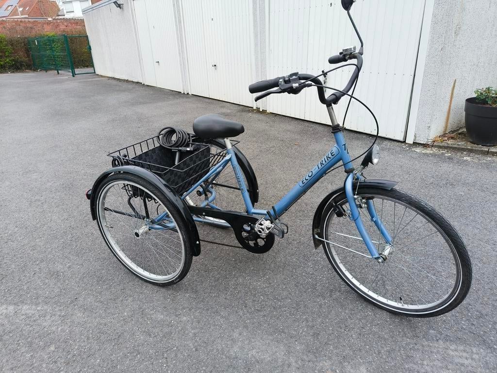 Tricycle à vélo par Ecotrike, Enlèvement