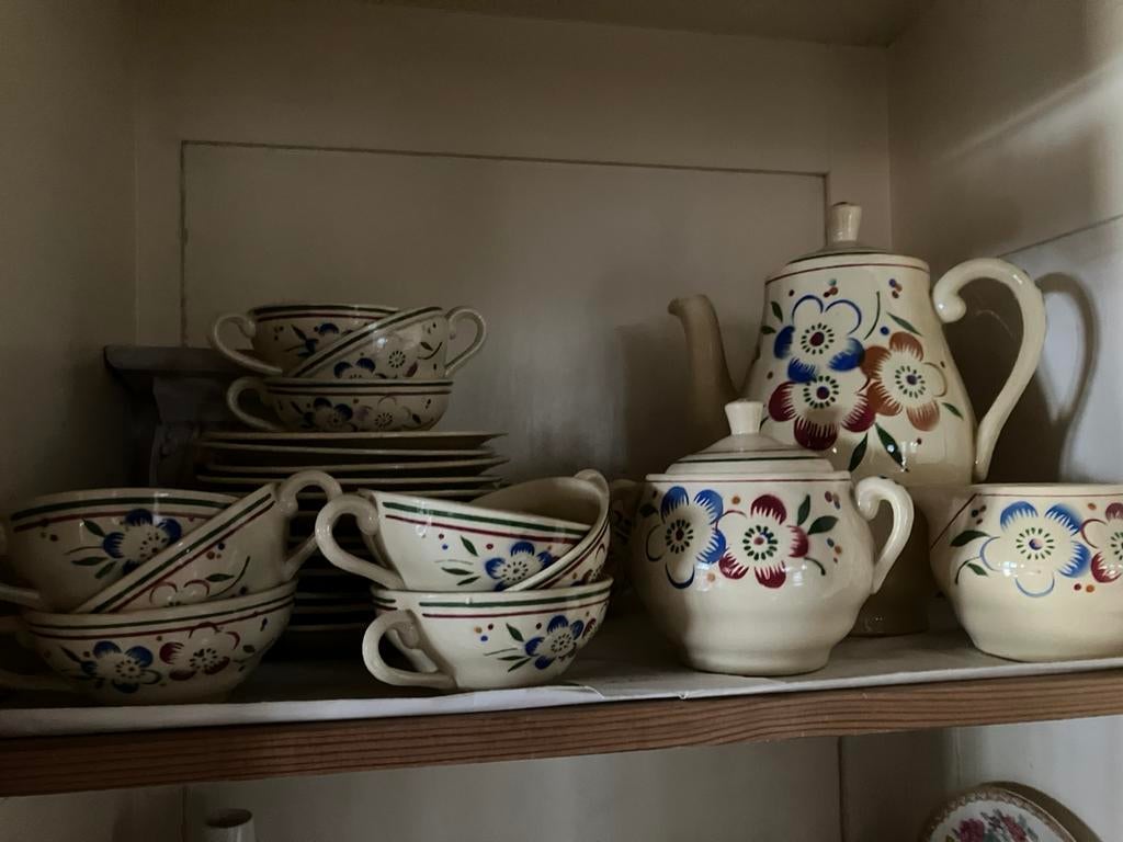 Boch koffieservies, Ophalen