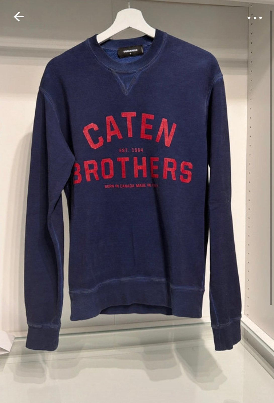 Pull bleu foncé Dsquared2, Enlèvement ou Envoi, Comme neuf