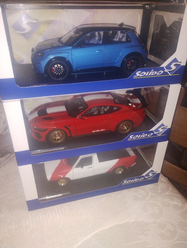 Lot de maquettes modelismes Solido voitures neuves, Hobby en Vrije tijd, Modelbouw | Auto's en Voertuigen, Ophalen of Verzenden