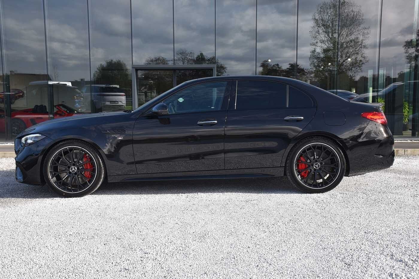 Mercedes-Benz C-CLASS AMG 63 S E Perf Burmester AHK Pano 360, Autos, 500 kW, Achat, 2165 kg, Alcantara