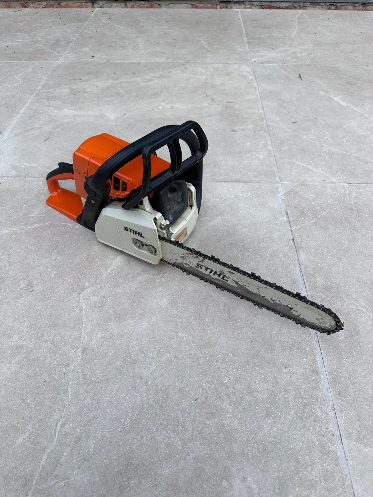 Stihl MS 250C, Tuin en Terras, Ophalen, Gebruikt, Benzine