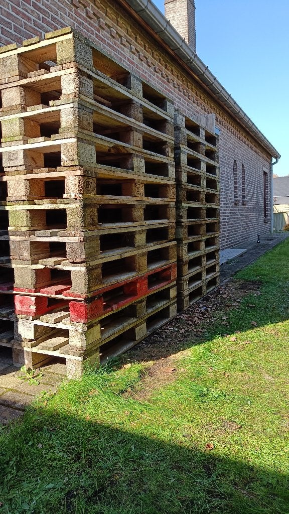 Palletten, Doe-het-zelf en Bouw, Hout en Planken, Ophalen, Gebruikt, Pallet