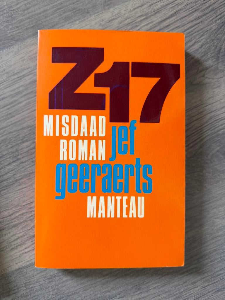 Jef Geeraerts / Z17, Boeken, Ophalen of Verzenden, Nieuw