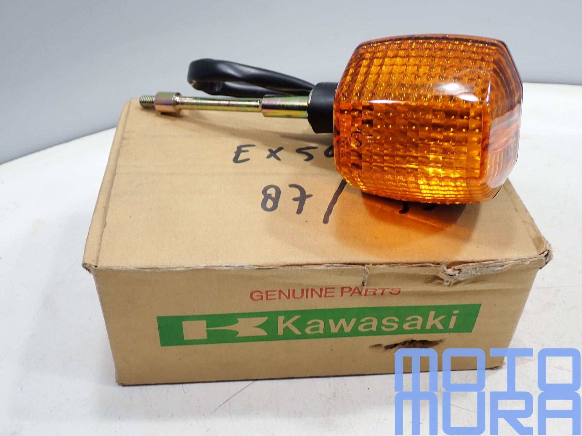 Kawasaki EX 500 1987 - 1993 Nieuw knipperlicht  links voorz, -, -, Nieuw, Ophalen of Verzenden