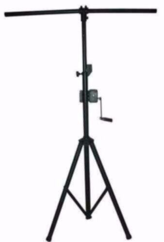 Licht statief met lier instelbaar van 140 tot 290cm, Ophalen of Verzenden, Nieuw, Instrumentstandaard