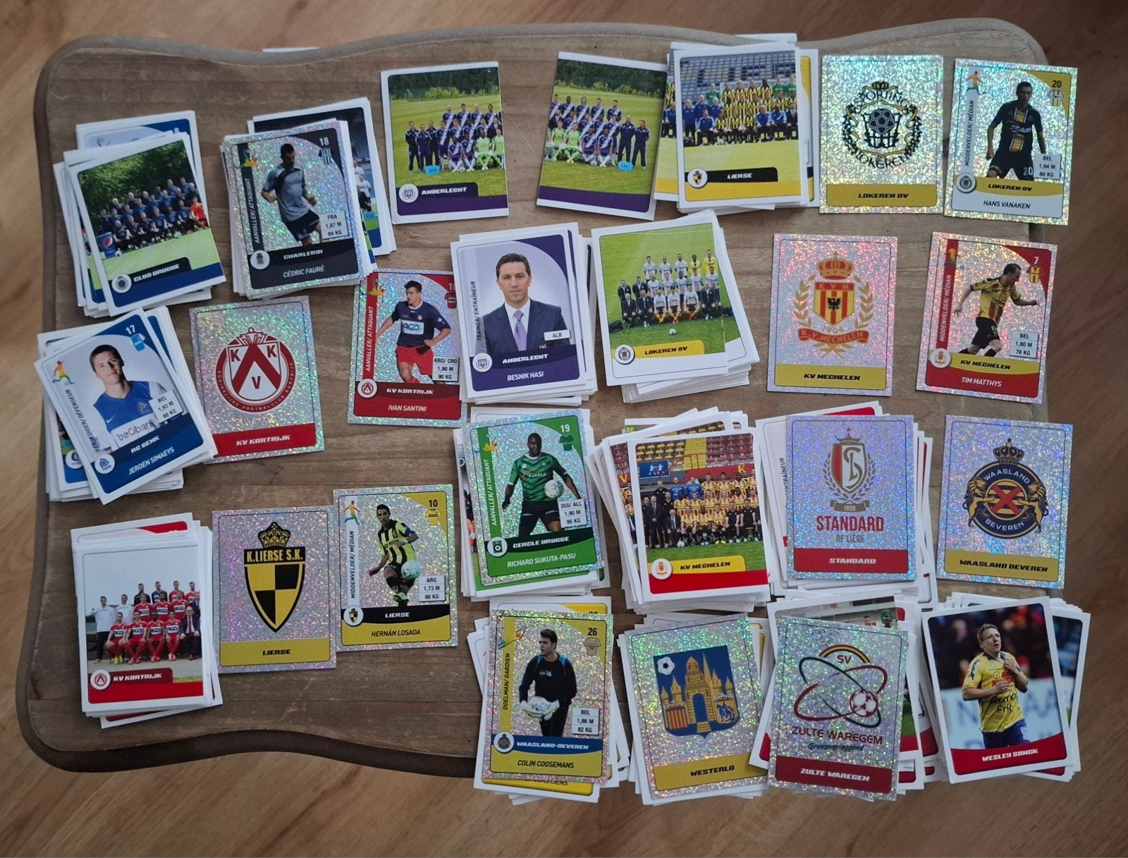 Panini 275 images différentes football belge 2015 foot, Enlèvement ou Envoi