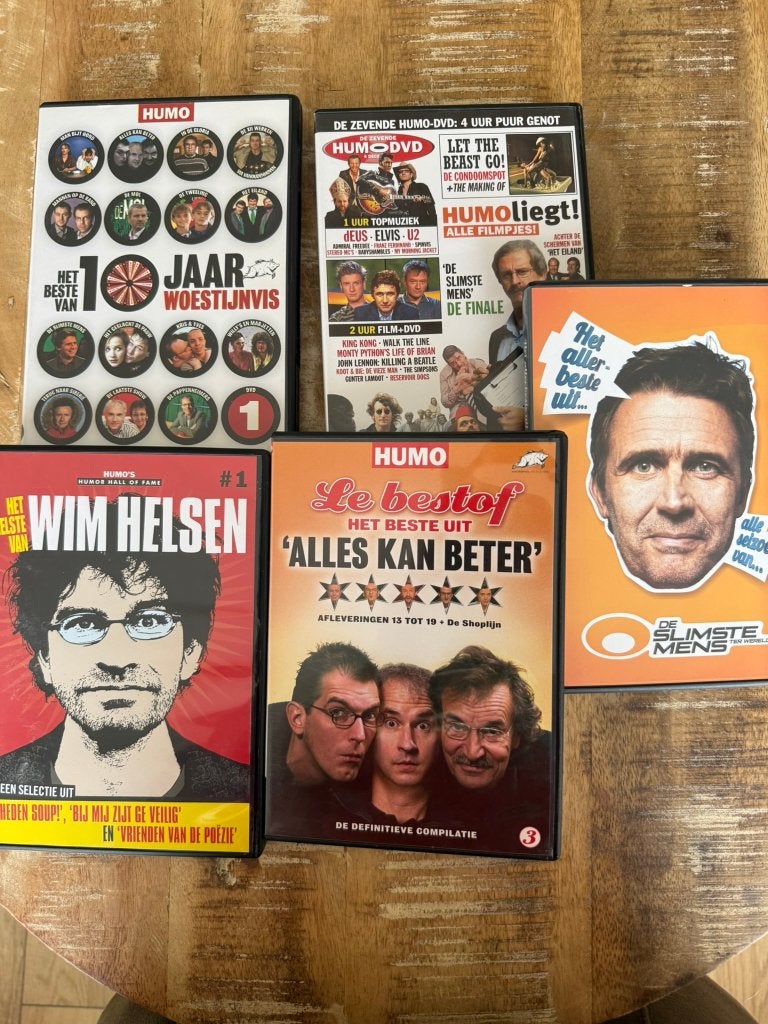Pakket DVD Humor compilatie, Cd's en Dvd's, Overige artiesten, Vanaf 9 jaar, Ophalen of Verzenden, Tv-programma of Sketches