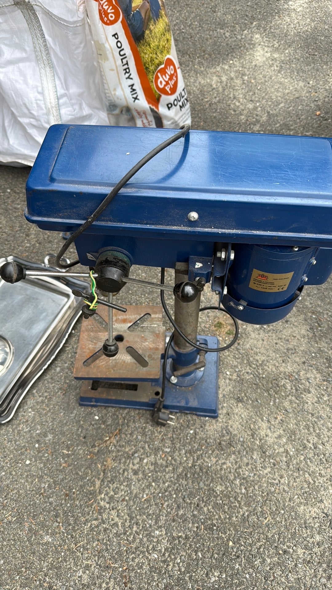 Kolomboormachine, Doe-het-zelf en Bouw, Gereedschap | Boormachines, Ophalen, Gebruikt, Variabele snelheid, Kolomboormachine