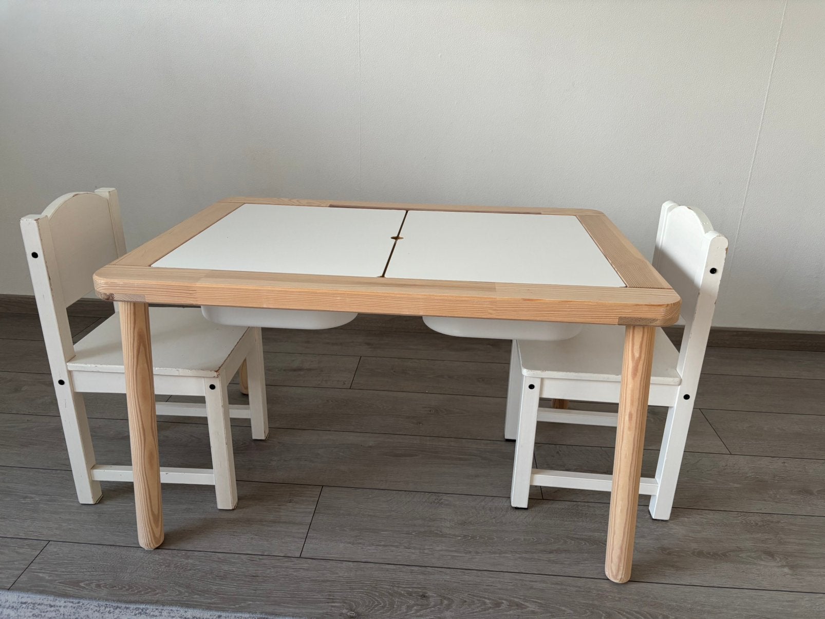 TABLE ET CHAISE POUR ENFANTS - montessori, Enlèvement, Utilisé, Table(s) et Chaise(s)