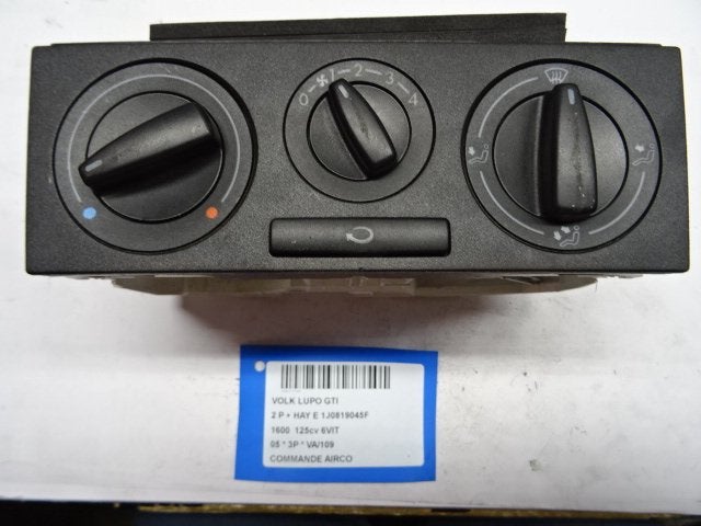 PANNEAU DE COMMANDE CLIMATISATION Lupo (6X1) (1J0819045F), Autos : Pièces & Accessoires, Utilisé, Volkswagen