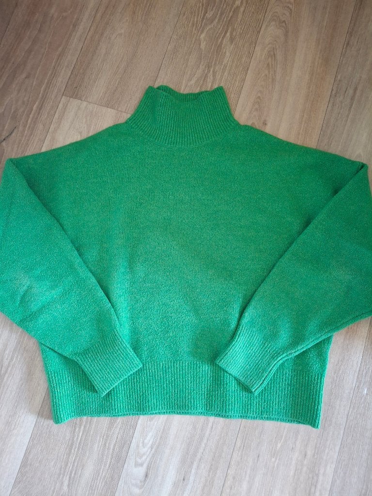 groene trui Zara M, Kleding | Dames, Zara, Ophalen of Verzenden, Maat 38/40 (M), Groen