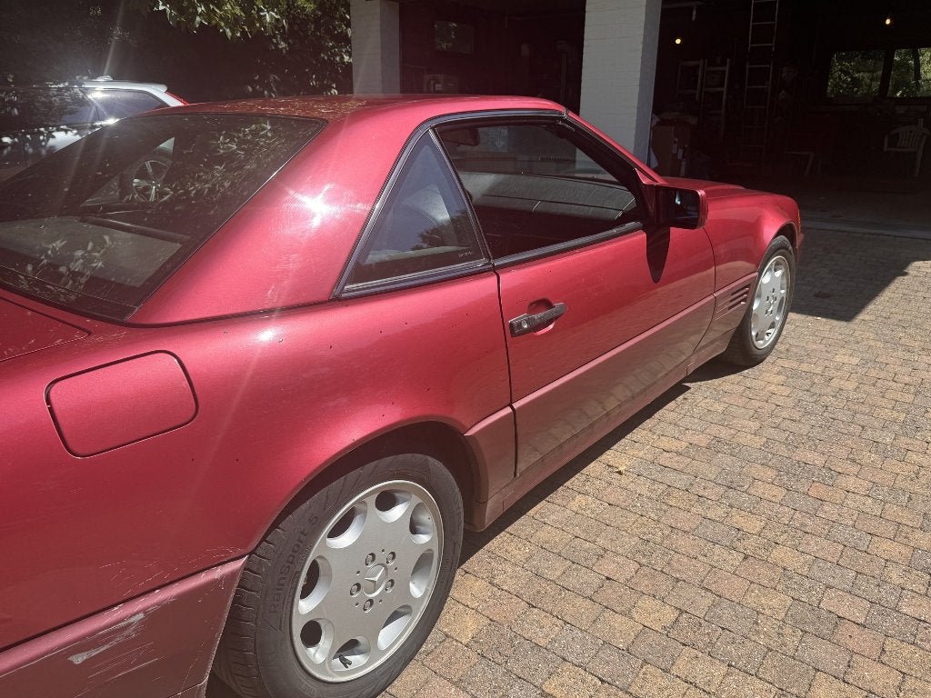 Mercedes 300 SL-24 R129 hardtop + softtop automaat 1992, foto 7