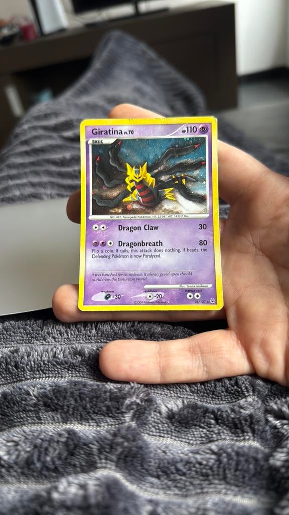 Giratina lv.70 Platinum, Ophalen of Verzenden, Zo goed als nieuw