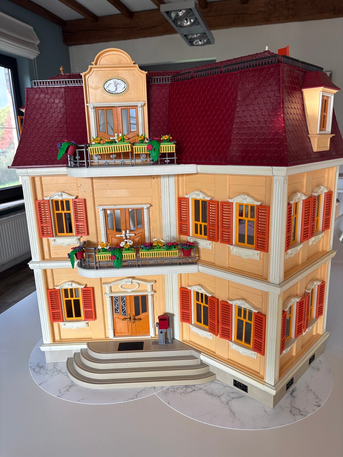 Playmobil poppenhuis met veel accessoires, Ophalen, Gebruikt, Poppenhuis