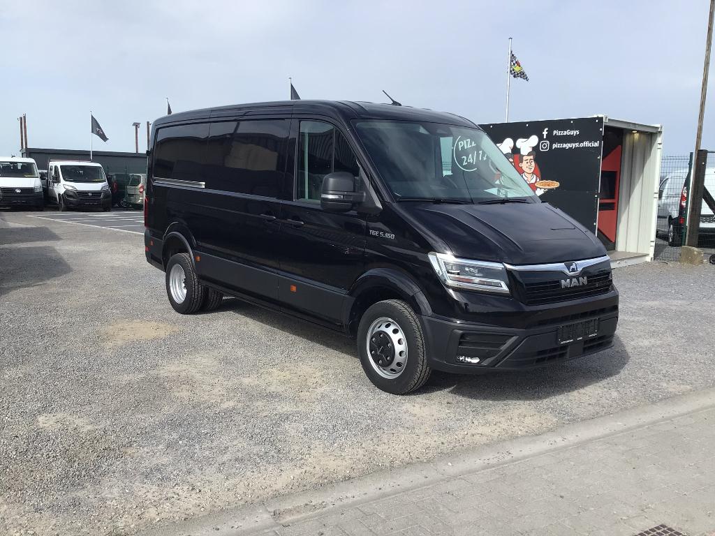 MAN tge l3h2 160pk automaat 2025 20km dubbel/wielen 42950e, Auto's, Bestelwagens en Lichte vracht, Automaat, Parkeersensor, 4 cilinders