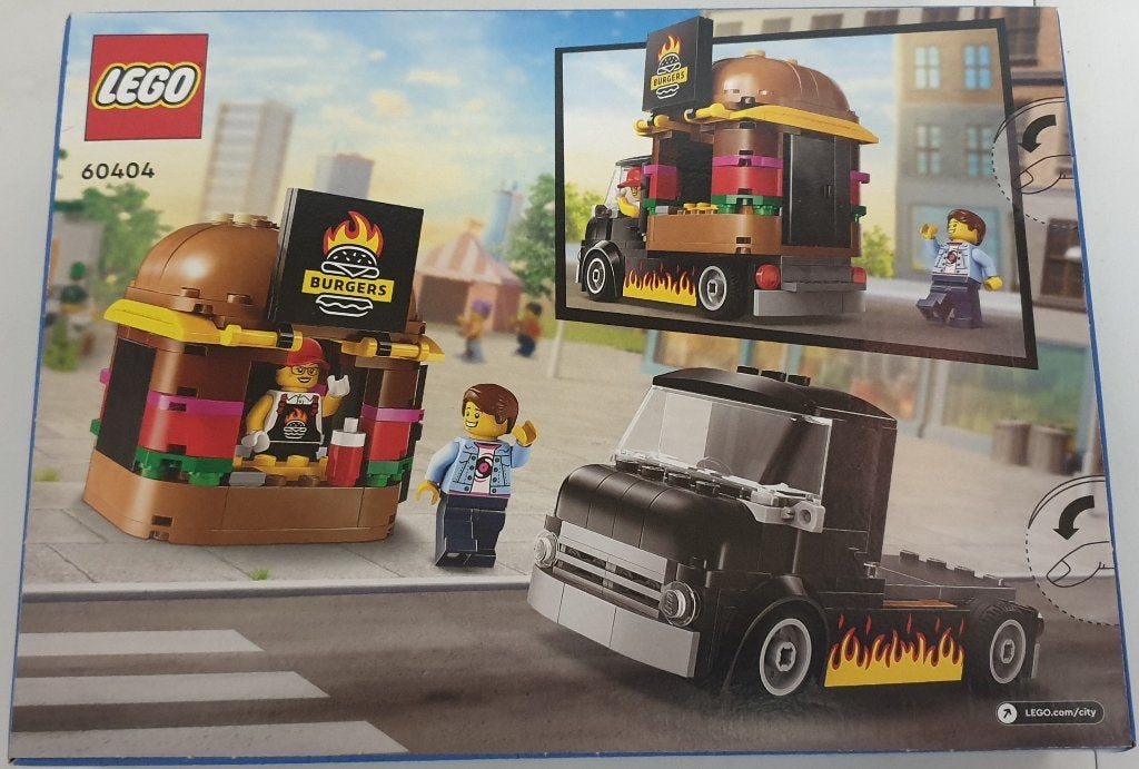 LEGO 60404 Hamburgertruck - NIEUW & SEALED, City, Nieuw, Ophalen of Verzenden, Complete set