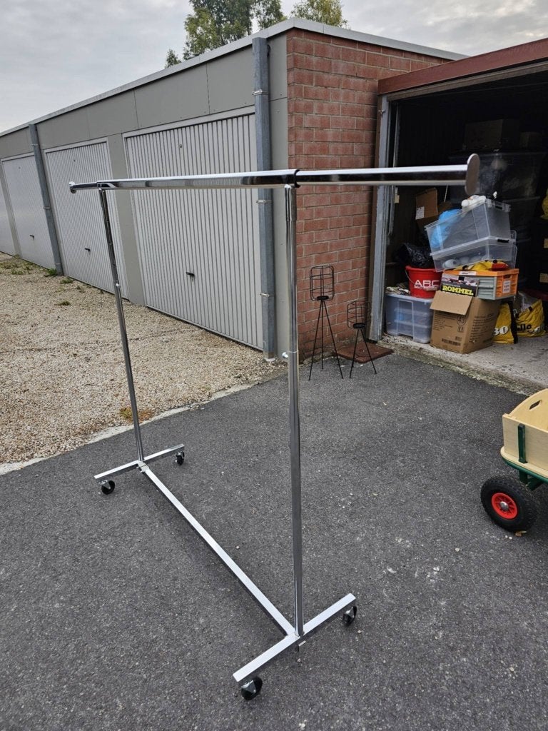 Nouveau porte-vêtements Populina, pliable 80€, Enlèvement, Avec roues, Neuf
