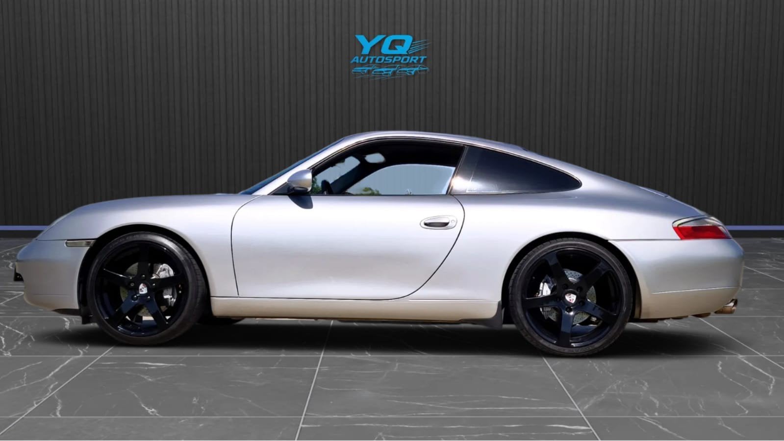 Porsche 996 Carrera4 911 Automaat Leder, Auto's, Automaat, Zwart, Leder, Bedrijf