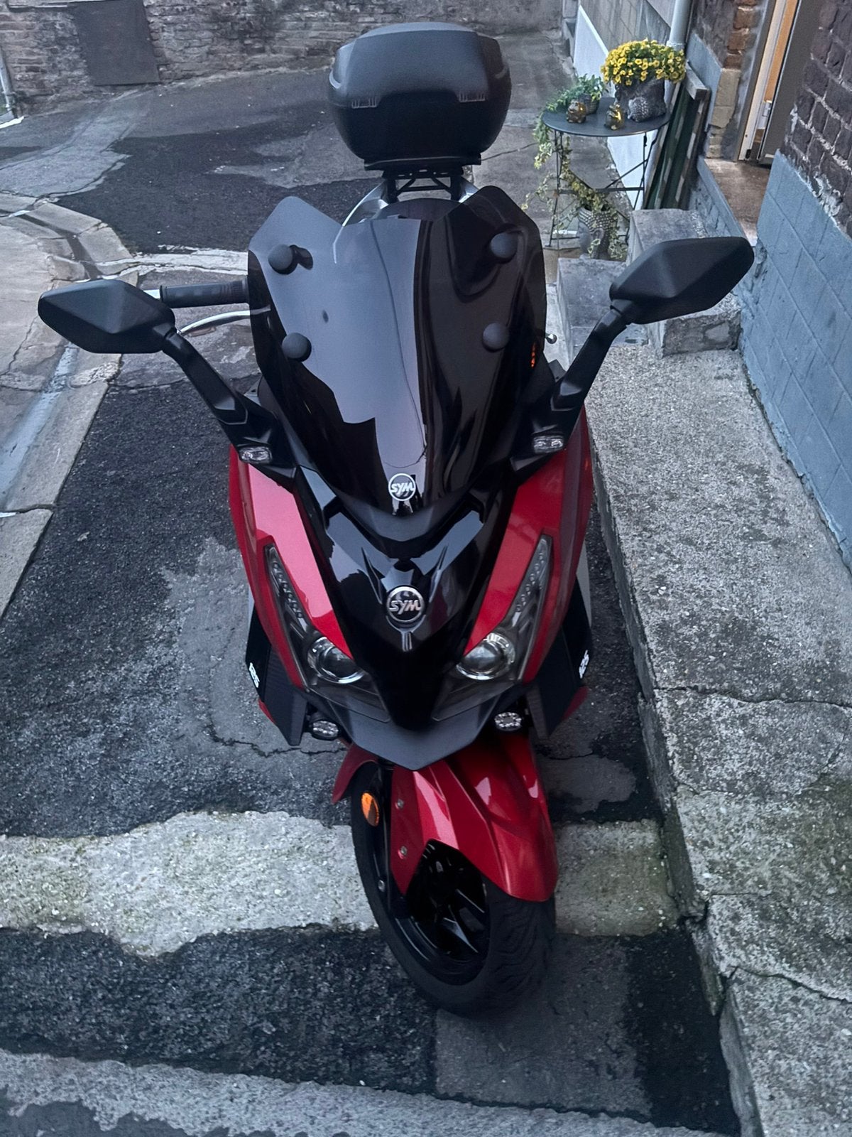 Sym  cruisym 125cc, Fietsen en Brommers, Scooters | SYM, Ophalen, Zo goed als nieuw