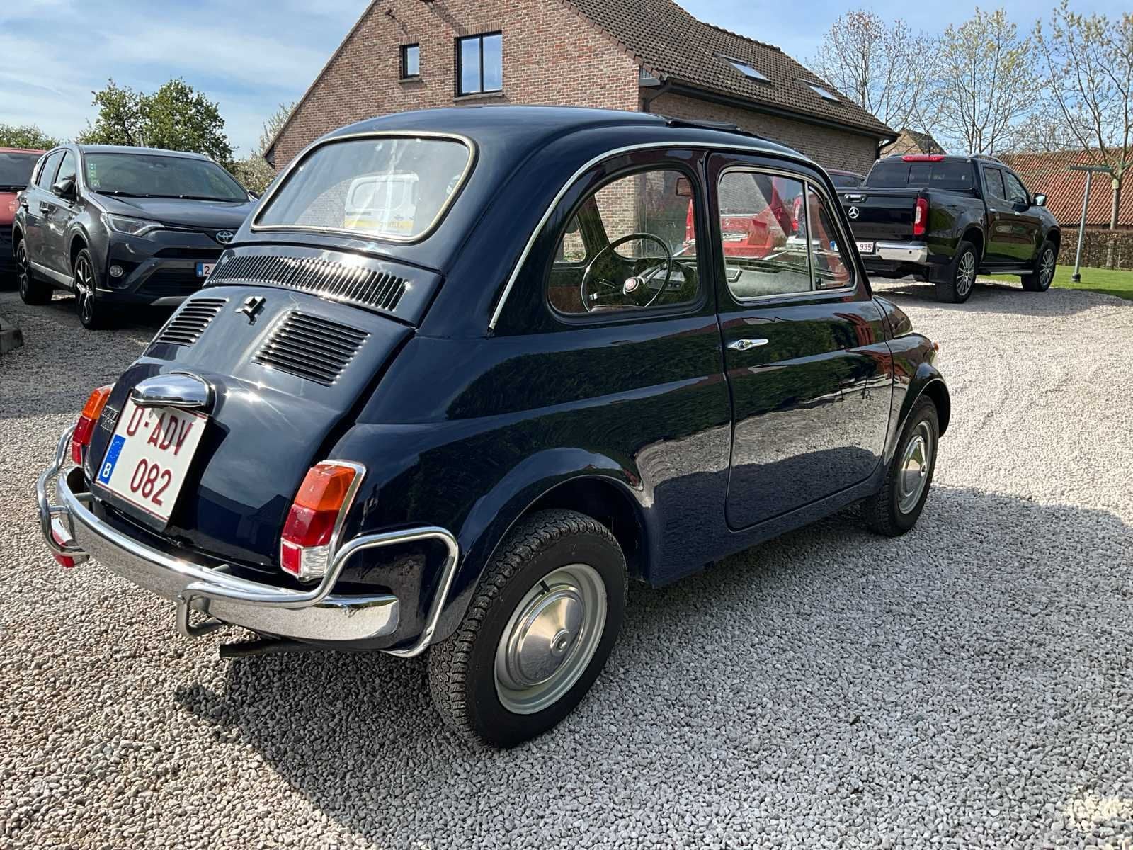 1971 Fiat - 500 - Oldtimer(lage KM stand), Overige brandstoffen, Bedrijf, Overige carrosserie, Te koop