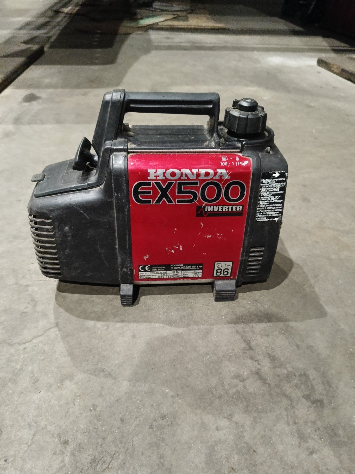 Honda ex500, Doe-het-zelf en Bouw, Ophalen