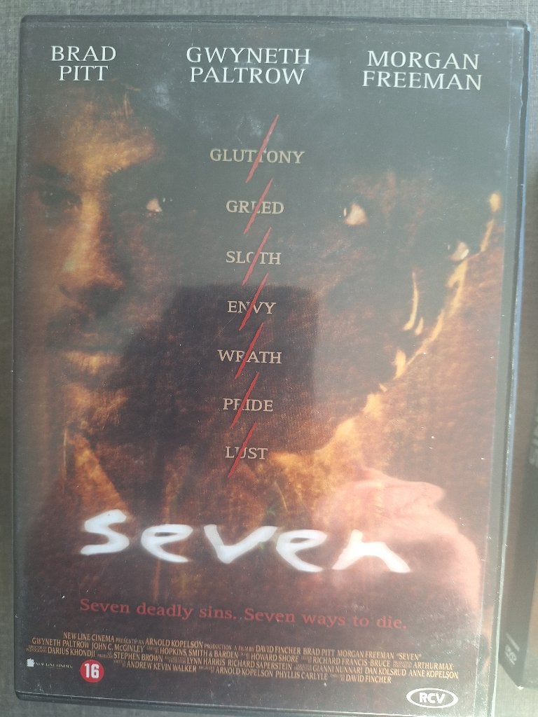 Seven, dvd, ndl ondertiteld, Cd's en Dvd's, Dvd's | Drama, Ophalen of Verzenden, Zo goed als nieuw, Nederlands