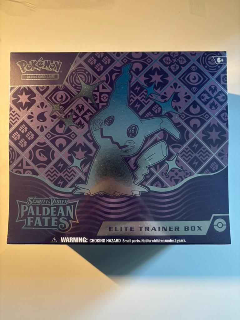 Pokémon paldean fates (ETB), Ophalen of Verzenden, Nieuw, Overige typen
