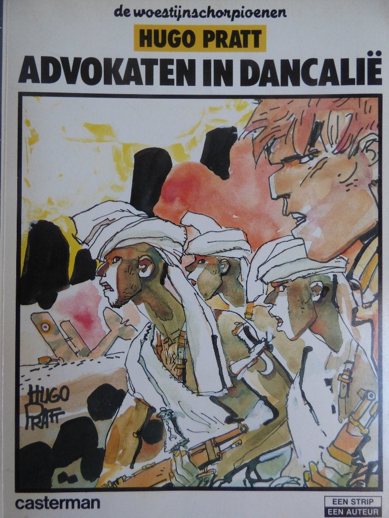 advokaten in dancalie    woestijnschorpioenen hugo pratt, Enlèvement ou Envoi