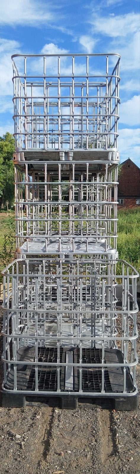 ibc kooien, houtkorven , stapelbakken, Ophalen
