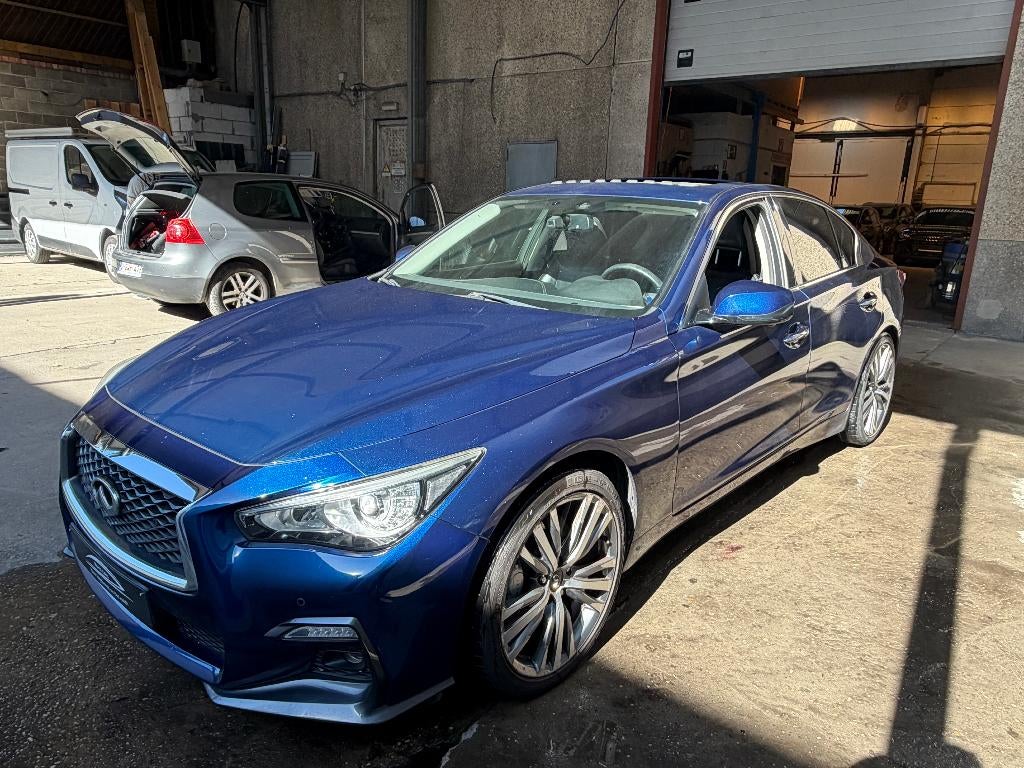 Infinity Q50S 3.5 Hybride V6 Fase 2 Facelift 364 PK, Auto's, Automaat, https://public.car-pass.be/vhr/21ad61a3-290d-4426-9c28-688676ff251b