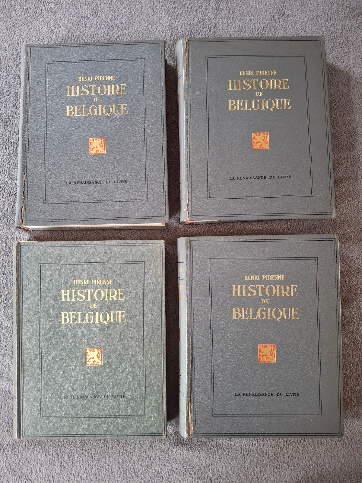 Histoire de la Belgique (volumes 1, 2, 3 et 4), Livres, Enlèvement ou Envoi