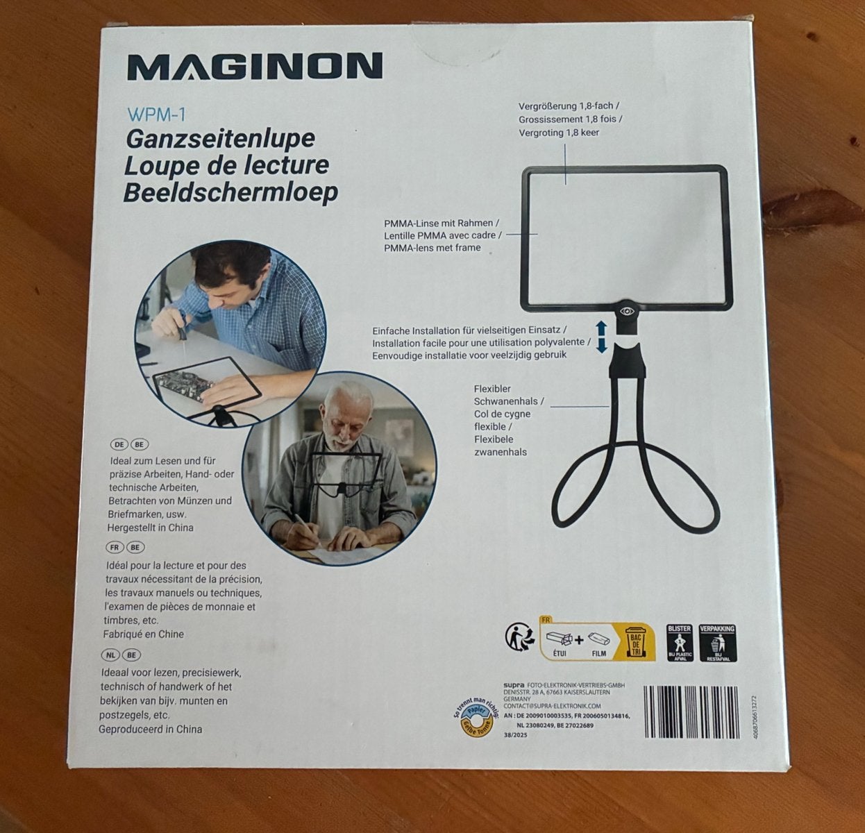 Beeldschermloep Maginon WPM-1 (nieuw), Ophalen, Nieuw, Vergrootglas of Loep