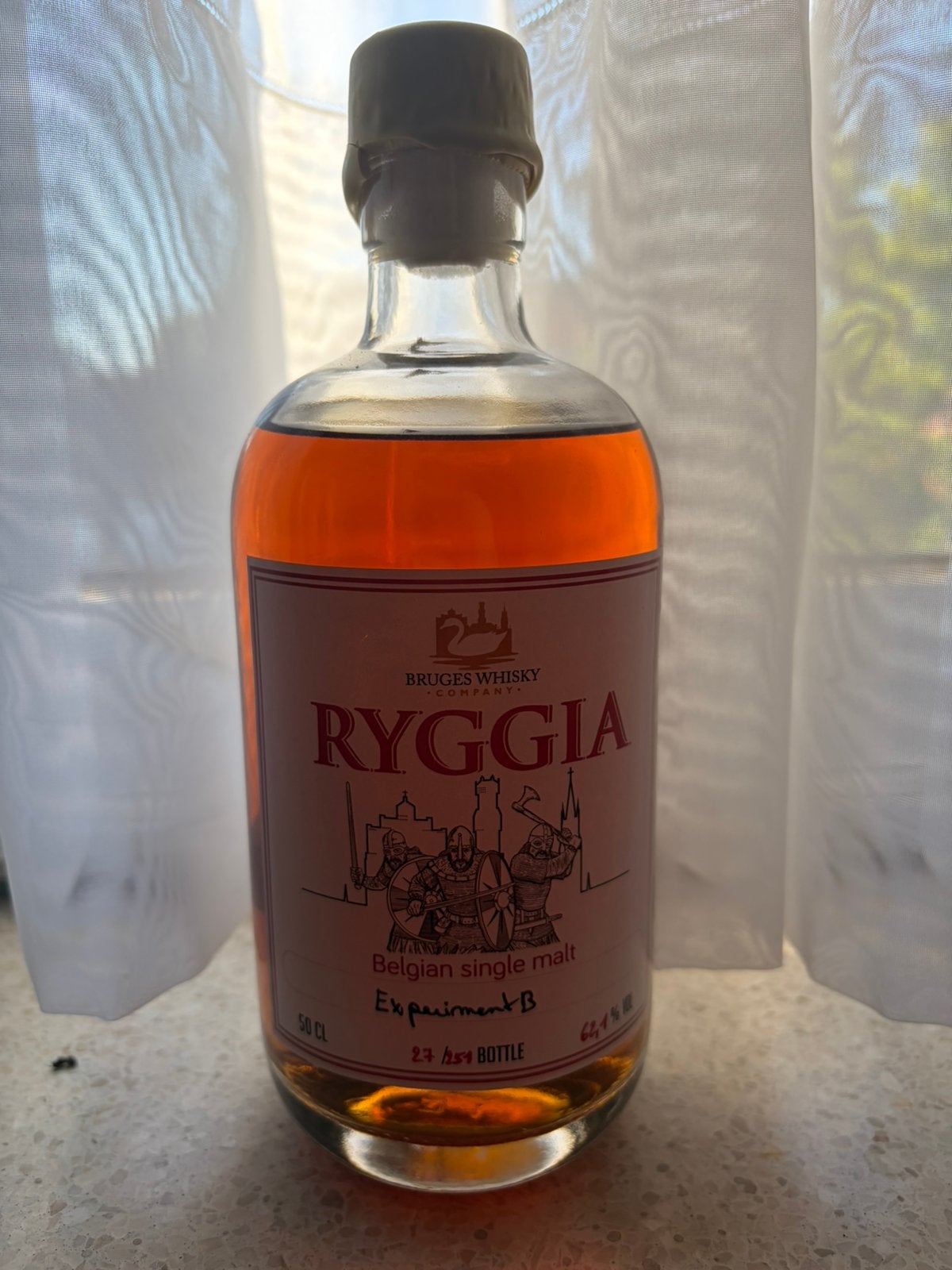 RYGGIA BRUGES WHISKY, Collections, Vins, Enlèvement ou Envoi, Neuf, Autres régions, Autres types