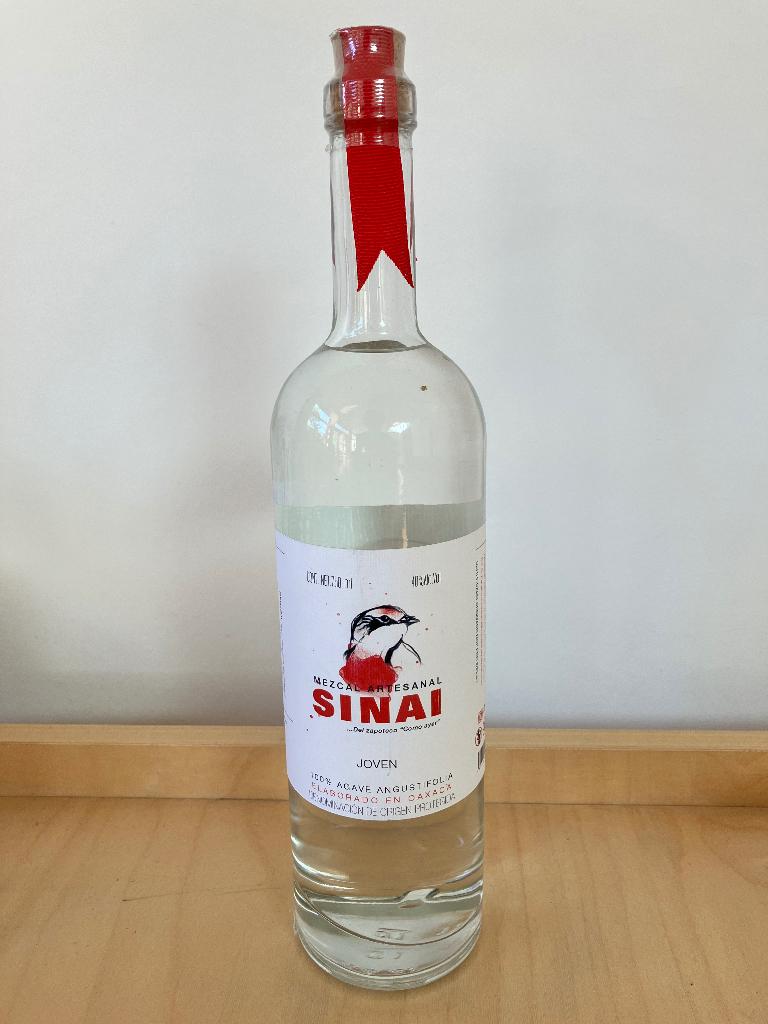 Mezcal Artesanal - Sinai - Joven, Collections, Vins, Neuf, Enlèvement ou Envoi, Pleine, Autres types
