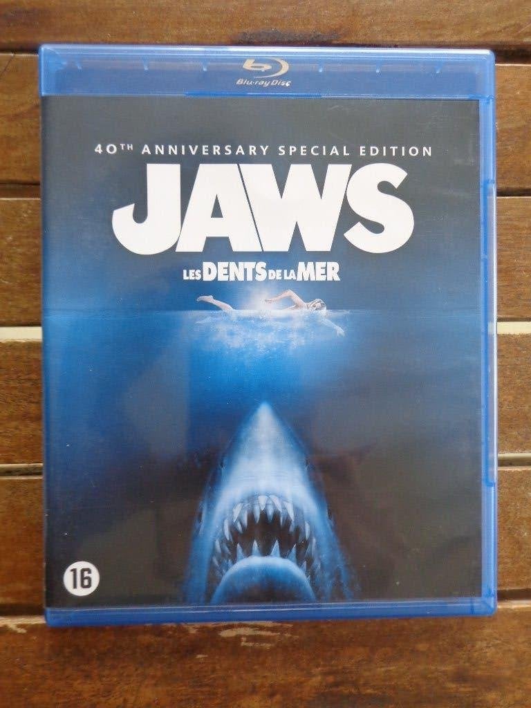 )))  Bluray Jaws  //  Les dents de la Mer   (((, Cd's en Dvd's, Blu-ray, Horror, Film, Ophalen of Verzenden, Zo goed als nieuw