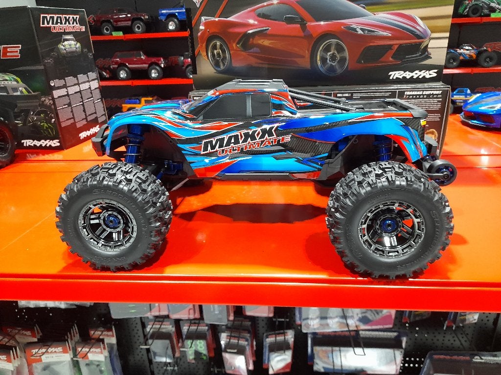 Traxxas Maxx Ultimate Promo, Auto offroad, Nieuw, Schaal 1:10, RTR (Ready to Run)
